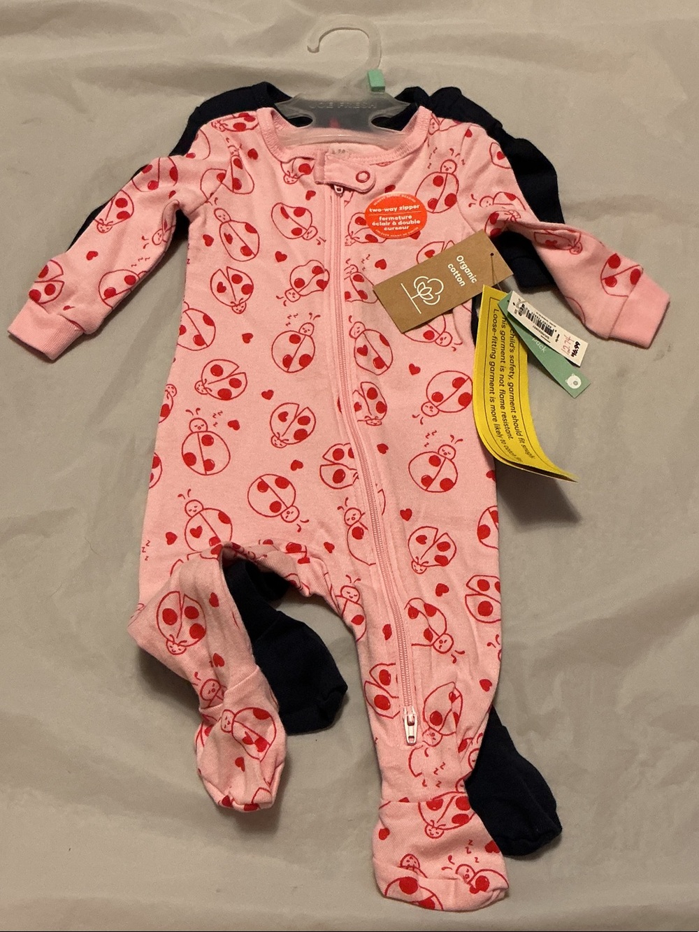 NWT Joe Fresh 0-3m sleeper set of 2